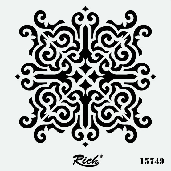 Stencıl Kare 25x25 15749  
