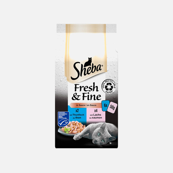 Sheba Fresh Fine Balıklı Yaş Mama 300g 