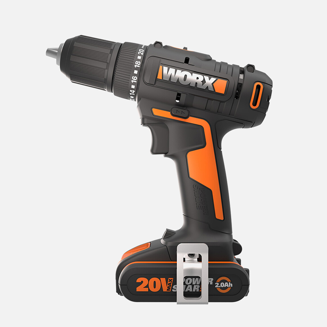    Worx WX108 20 V 2 Ah Çift Akülü Li-ion Darbesiz Akülü Matkap   