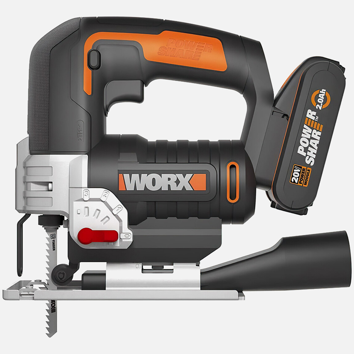    WORX WX543 20Volt 2.0Ah Li-ion Profesyonel Dekupaj Testere  