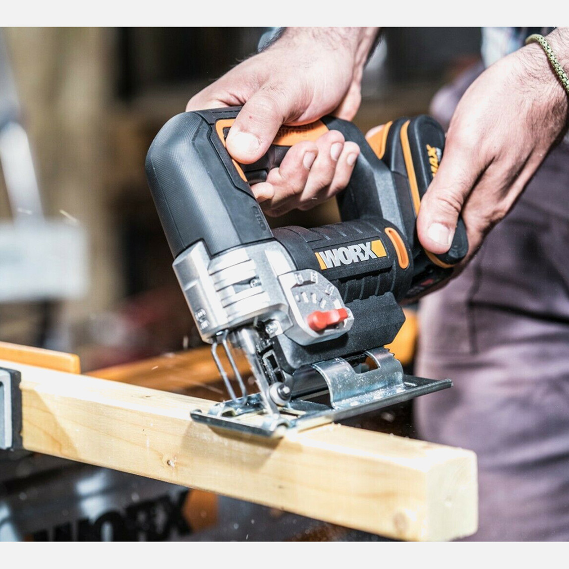    WORX WX543 20Volt 2.0Ah Li-ion Profesyonel Dekupaj Testere  