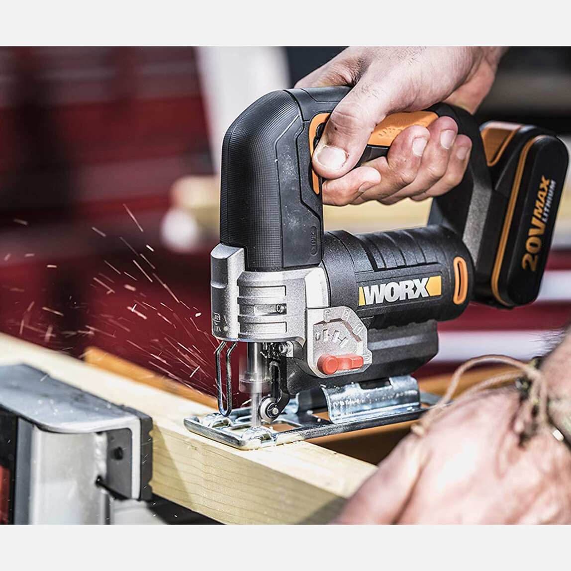    WORX WX543 20Volt 2.0Ah Li-ion Profesyonel Dekupaj Testere  