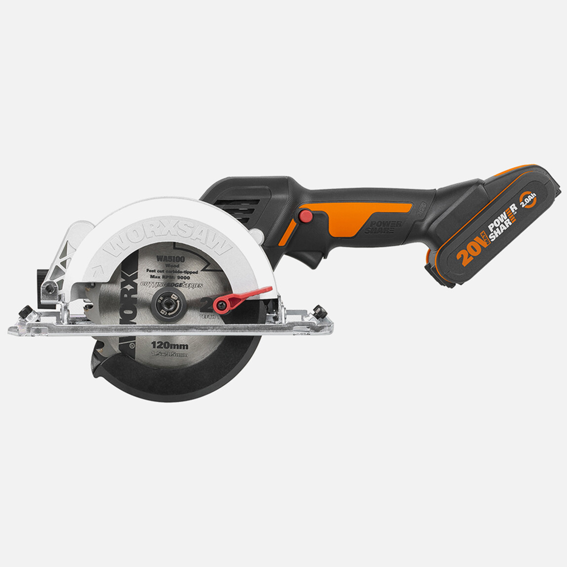    Worx WX531 20V-4 Ah. Profesyonel Çok Amaçlı Daire Testere   