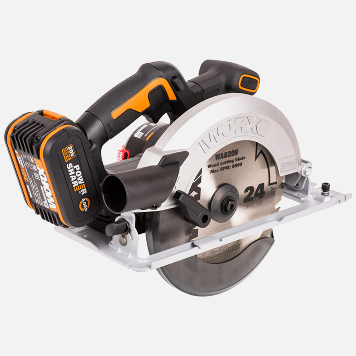    Worx WX520 20V-4 Ah. Profesyonel Daire Testere   