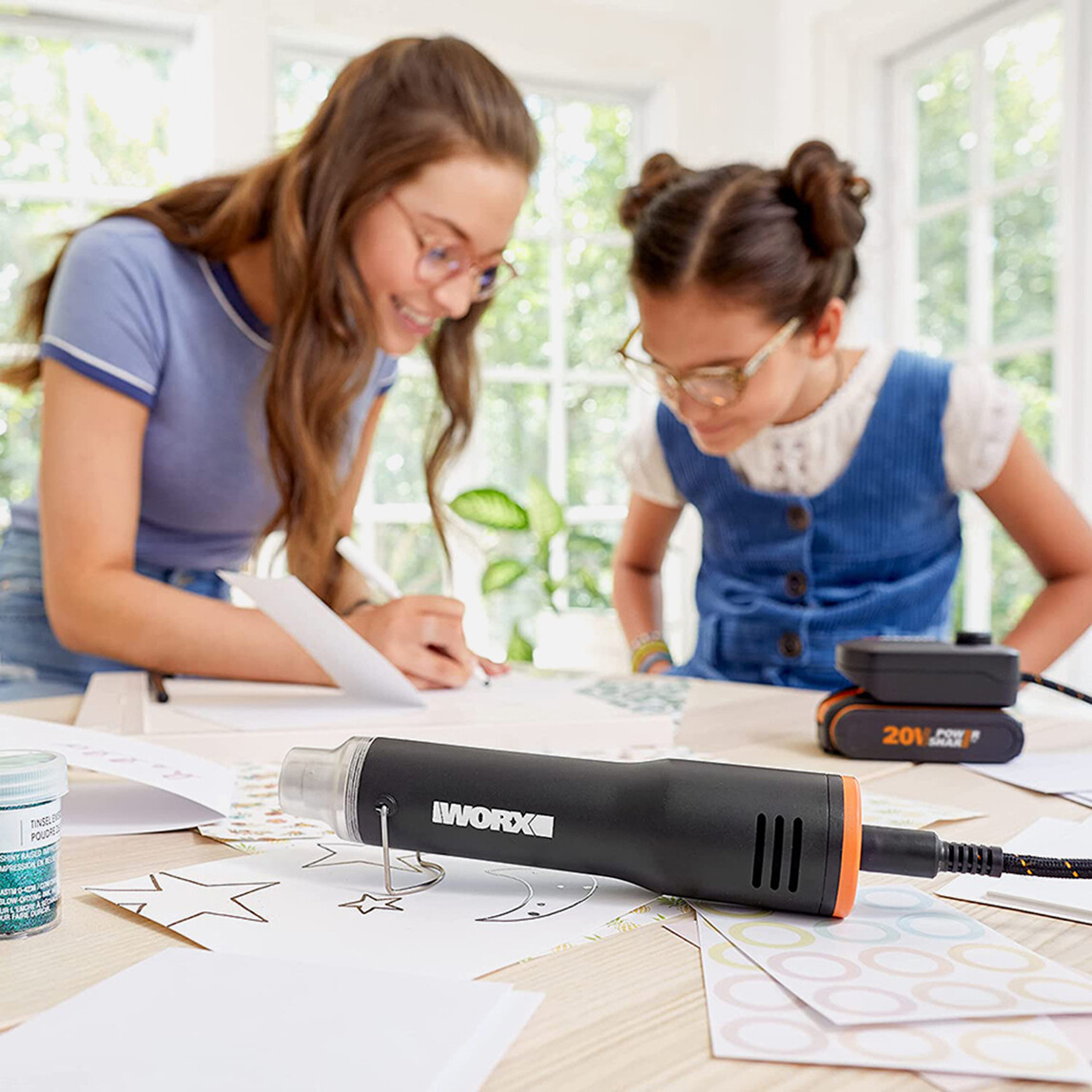    WORX WX743.9 MAKERX 20Volt Profesyonel Sıcak Hava Tabancası (Akü Dahil Değildir)  