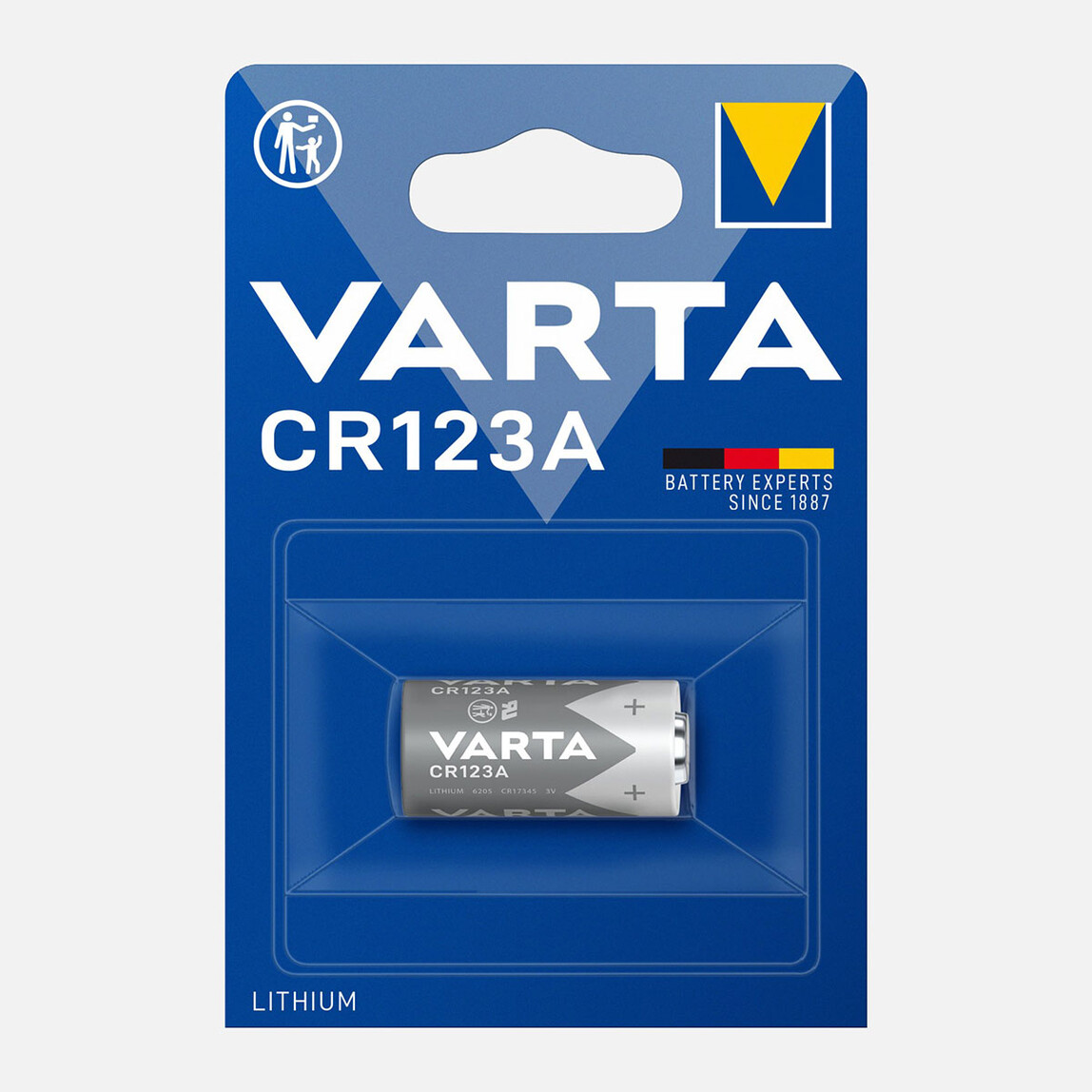    Varta CR123A Lityum Özel Pil  