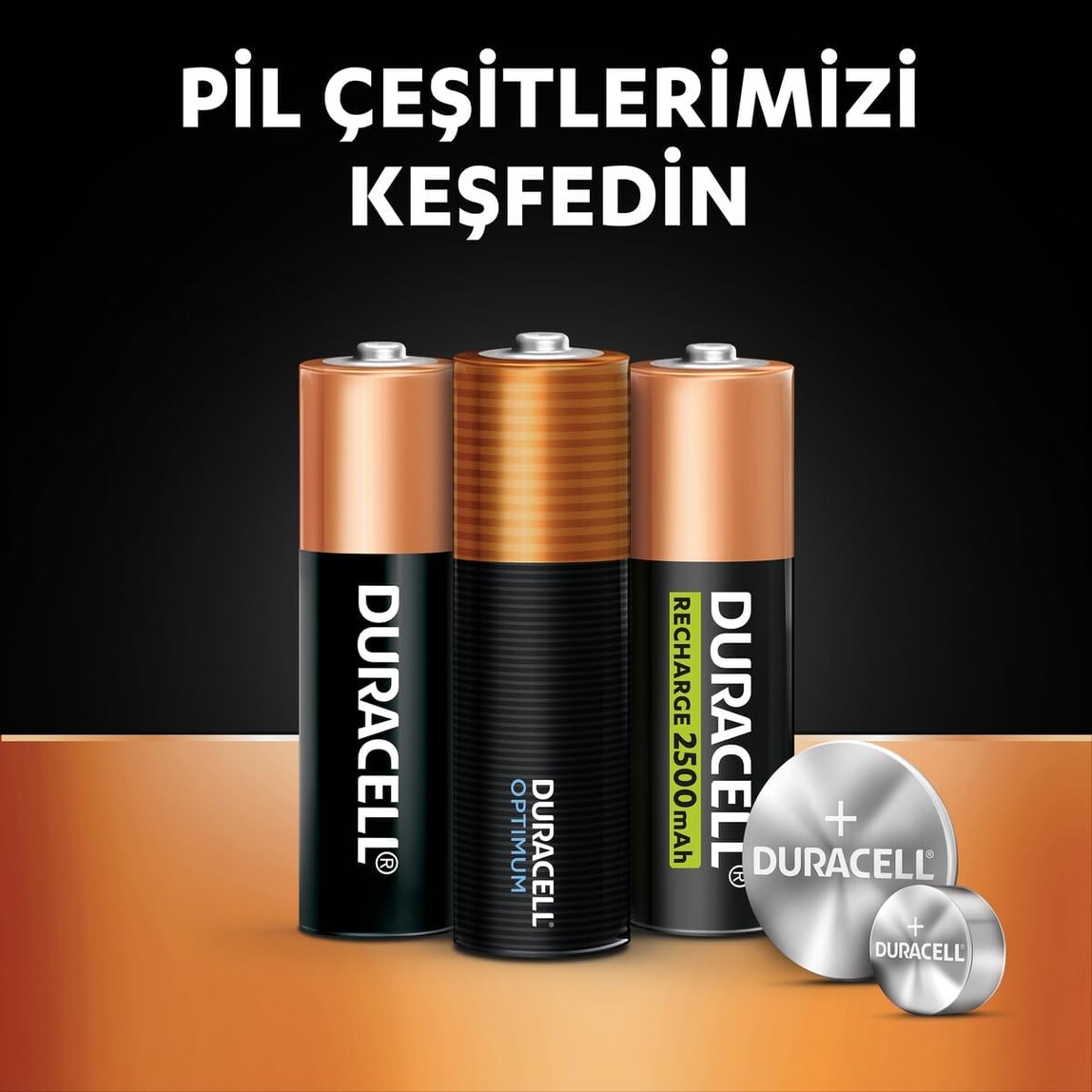    Duracell LR44 Alkalin Düğme Pil 1.5 Volt 2'li Paket  