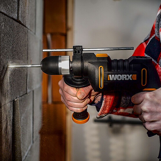 WORX WX317.2 600W Kömürsüz Darbeli Matkap  