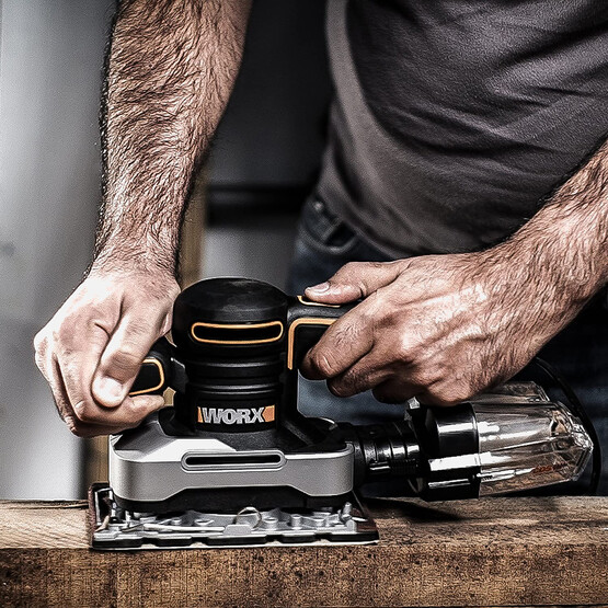 WORX WX642.1 270Watt Profesyonel Devir Ayarlı Titreşimli Zımpara 