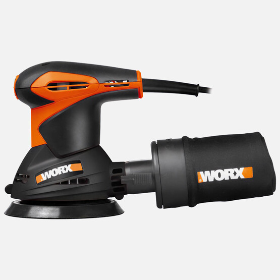 WORX WX652.1 320Watt 125mm Profesyonel Eksantrik Zımpara 