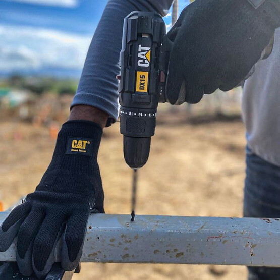 CAT DX15 12 V 2 Ah Tek Akülü Li-ion Profesyonel Darbeli Akülü Matkap  