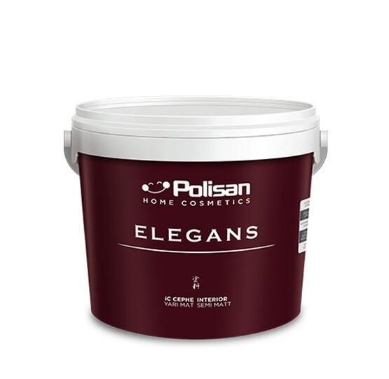 Polisan 7,5 L Elegans Yarı Mat Beyaz İç Cephe Boyası