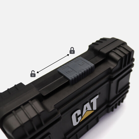 CAT DA01902 45 Parça Manganez Fosfat Alaşımlı Vidalama Uç Seti 
