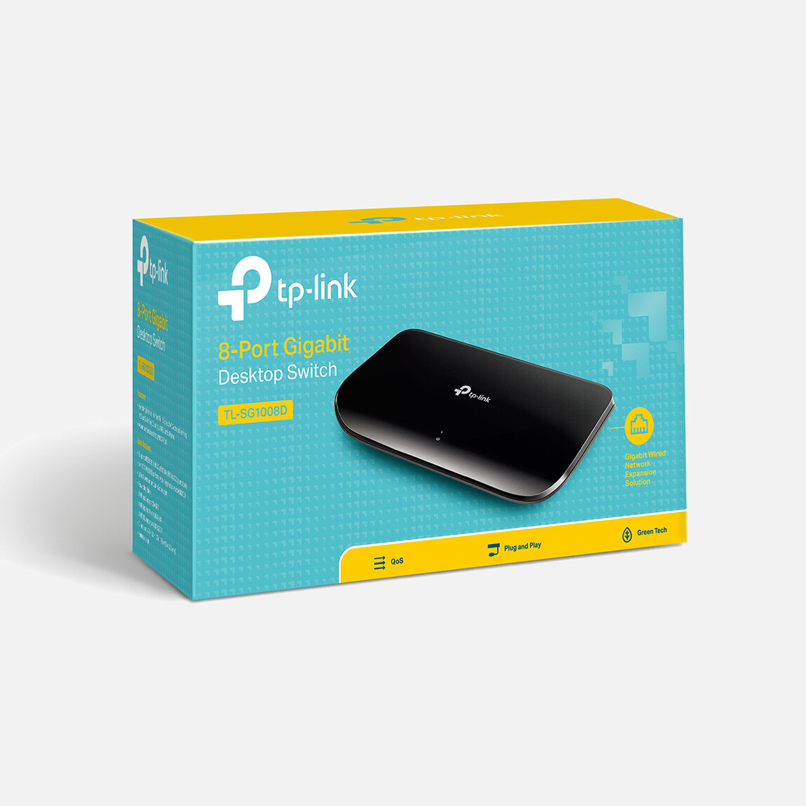    TP-Link TL-SG1008D 8-Port 10/100/1000Mbps Tak ve Kullan % 80 Enerji Tasarruflu Gigabit Switch  