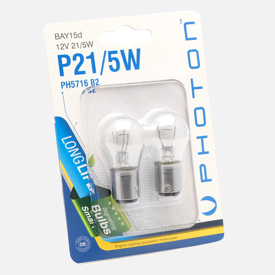    Photon Ampul P21/5W 12V/2'li  