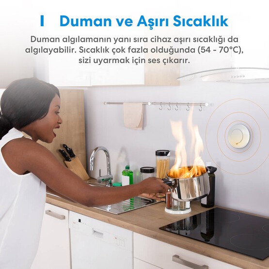 Meross Akıllı Duman Sensör 