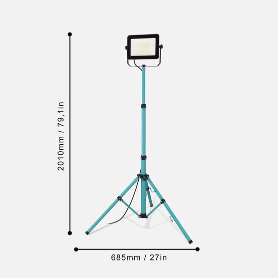 Eglo Avelar Ayaklı 100W Led Dış Mekan Projektör  