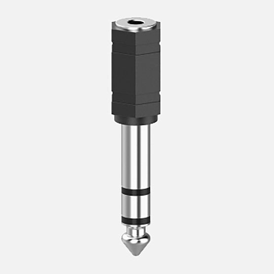 Hama Ses Adaptörü 6.5mm Stereo Fiş - 3.5mm Soket Stereo Siyah 