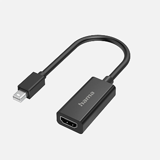 Hama Adaptör Mini Displayport Fiş - HDMI Soket Siyah 