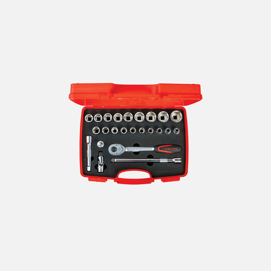 İzeltaş Lokma Anahtar Seti 1/4-1/2 6Köşe