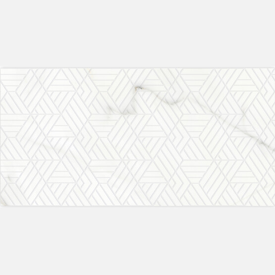 Ege Seramik Hazar Ring Dekor Karo Beyaz 32 x 64 cm 1,64 m2
