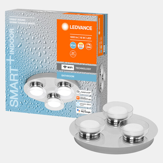 Smart Orbis Round Wifi 18 W 3'lü Sıva Altı Gömme Led Spot