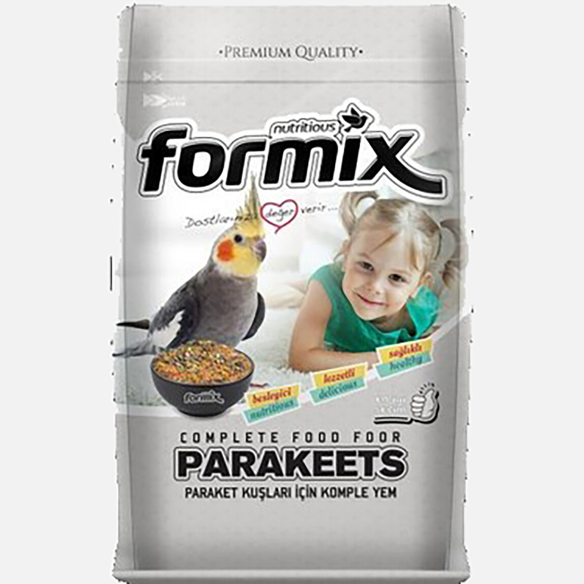    Formix Paraket Kuş Yemi 500gr 