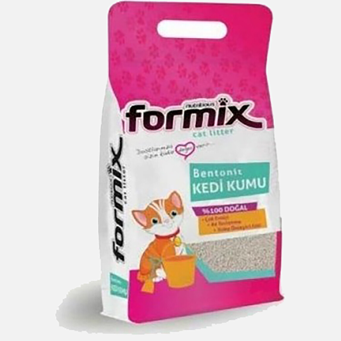    Formix Bentonit Naturel Kedi Kumu 5 L 