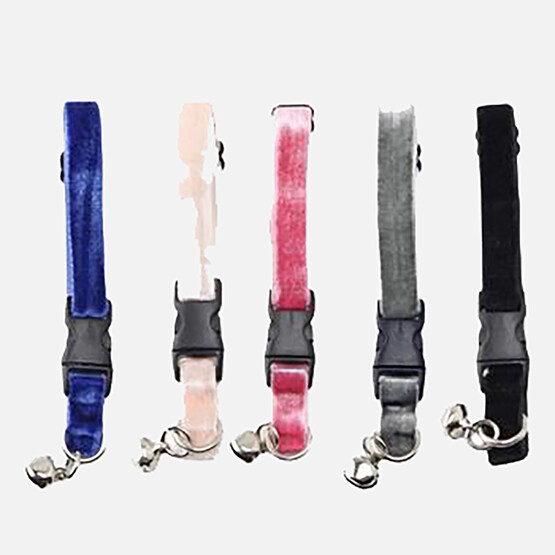 Zampa Kadife Kedi - Köpek Tasması 25 cm 