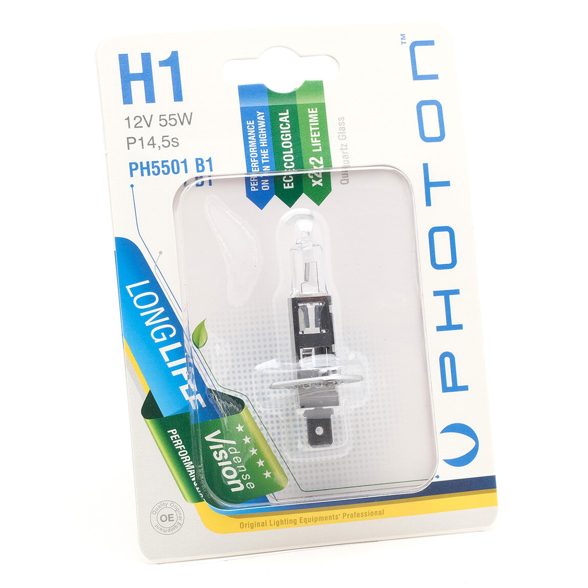    Photon Ampul H1 12V/55W Tekli  