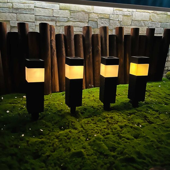 Solar Kare Saplama 1 Led 