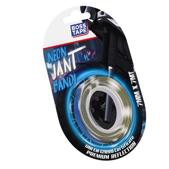Jant Bandı Mavi 7mm X 7mt 