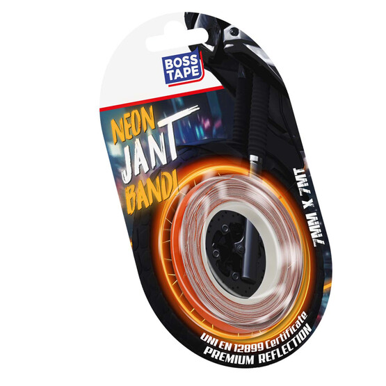 Jant Bandı Turuncu 7mm X 7mt 