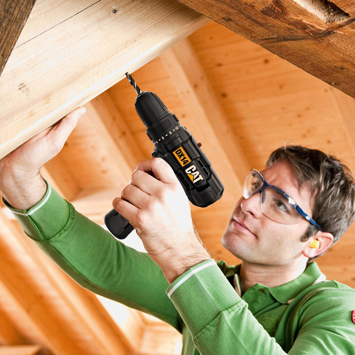    CAT DX14 12Volt/2.0Ah Li-ion Profesyonel Şarjlı Matkap  