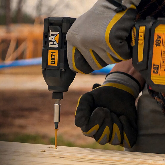 CAT DX71B 18Volt 215Nm Kömürsüz Profesyonel Şarjlı Darbeli Tornavida (Akü Dahil Değildir) 