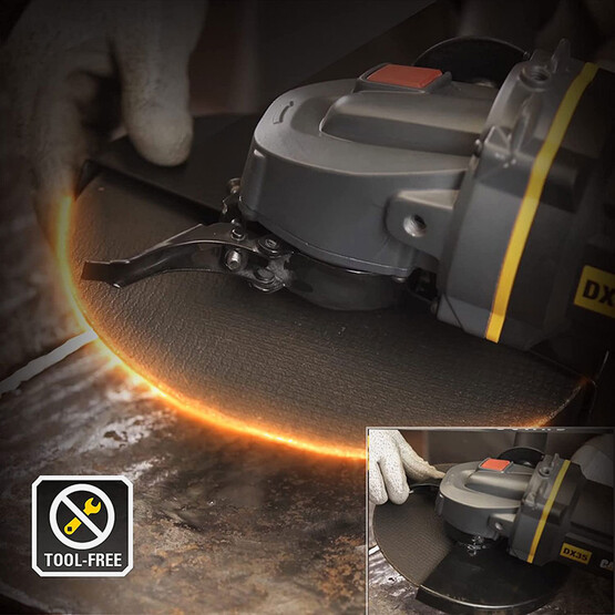 CAT DX35 2350Watt 230mm Profesyonel Dönebilir Tutma Kollu Büyük Taşlama  