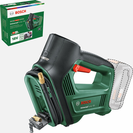 Bosch UniversalPump 18V Akülü Hava Kompresörü (Solo) 