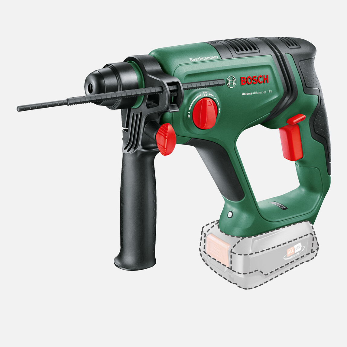    Bosch UniversalHammer 18V Akülü Kırıcı Delici (Solo)  