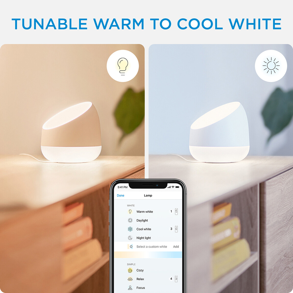    Philips Wiz Squire Akıllı Masa Lambası   