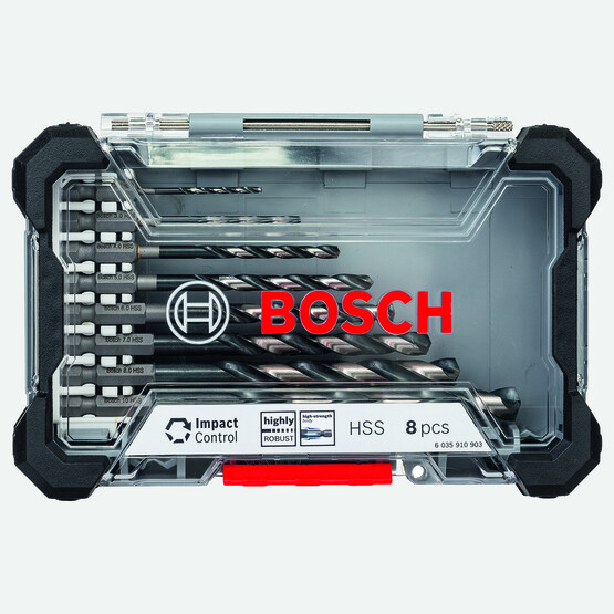 Bosch Impact-C Hex Metal Matkap Ucu 8'li Set