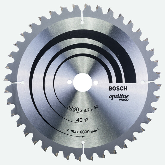 Bosch Daire Testere Bıçağı Opw 250x30 mm 40 D
