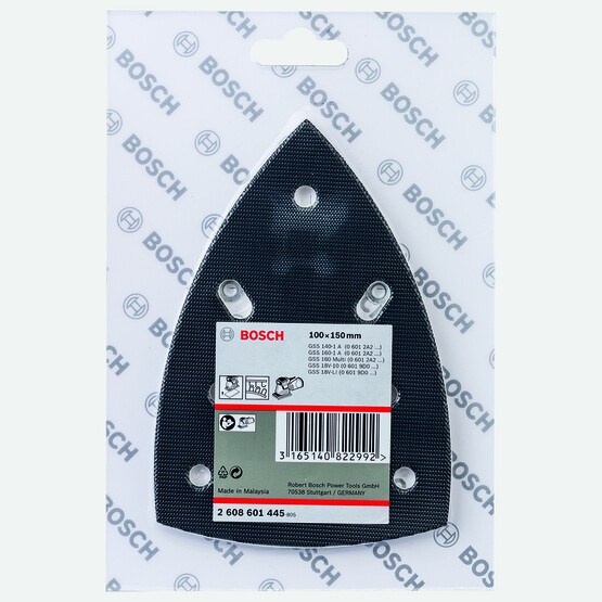 Bosch Zımpara Tabanı Pıtraklı 100x150 mm Gss