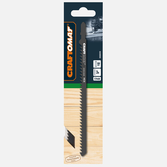 Craftomat Dekupaj Testere Bıçağı T 744 D 3 Parça