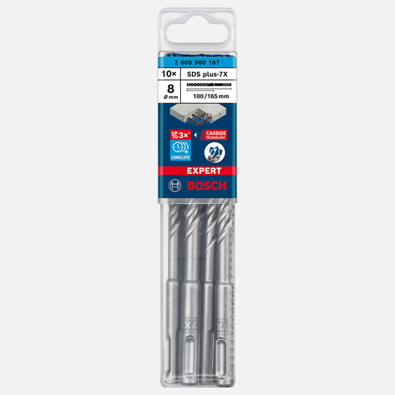 Bosch Exp Kırıcı Delici Ucu Sds-Plus-7x 10'lu Set