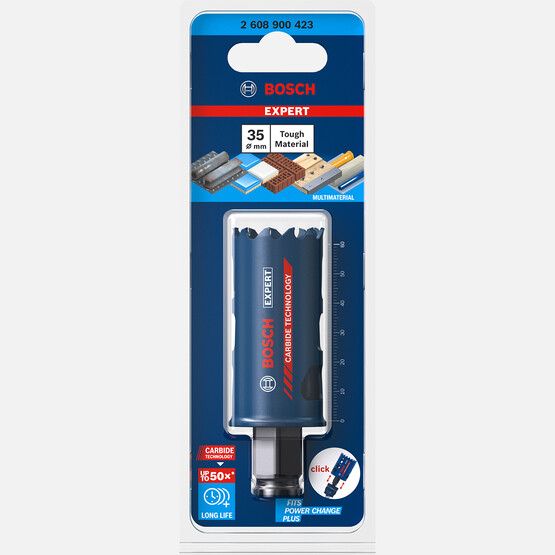 Bosch Exp Delik Açma Testeresi Pc-Plus Ehd 35 mm