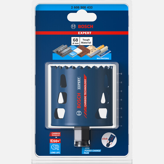 Bosch Exp Delik Açma Testeresi Pc-Plus Ehd 68 mm