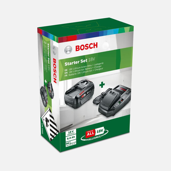 Bosch 18V 6.0A Akü ve Şarj Seti 