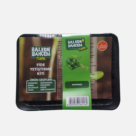 Balkon Bahçem Maydanoz Fide Yetiştirme Kiti