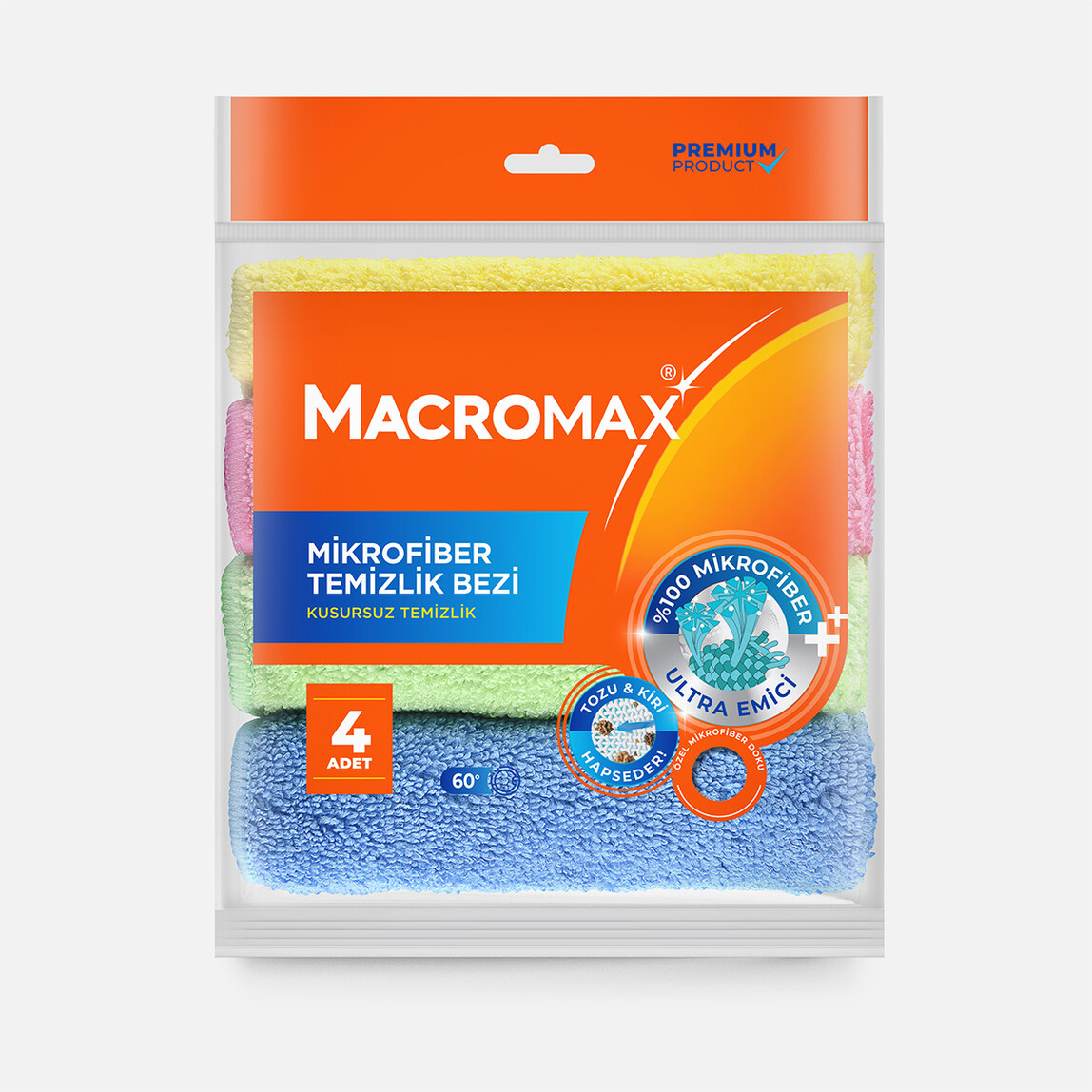    Macromax Eko Mikrofiber Bez  