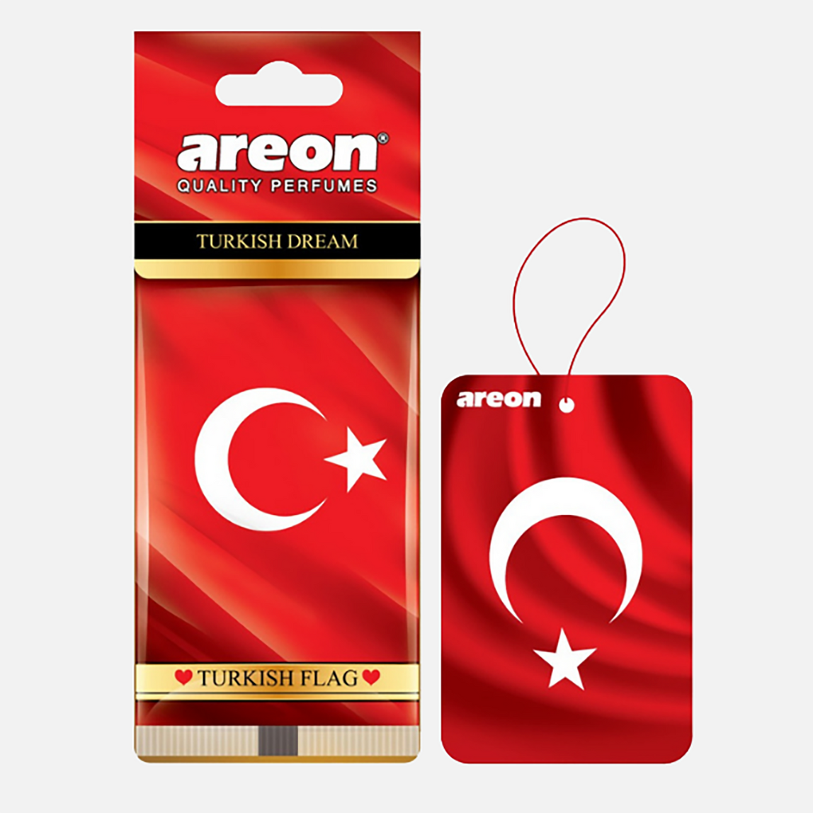    Areon Türk Bayrağı Oto Koku  